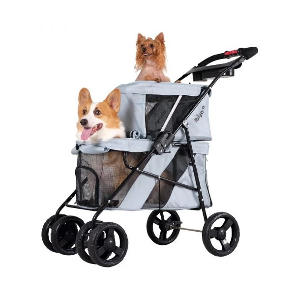 25da8b41d516d7bf650d3bb334cb010a.webp Double Decker Pet Bus Silver Gray