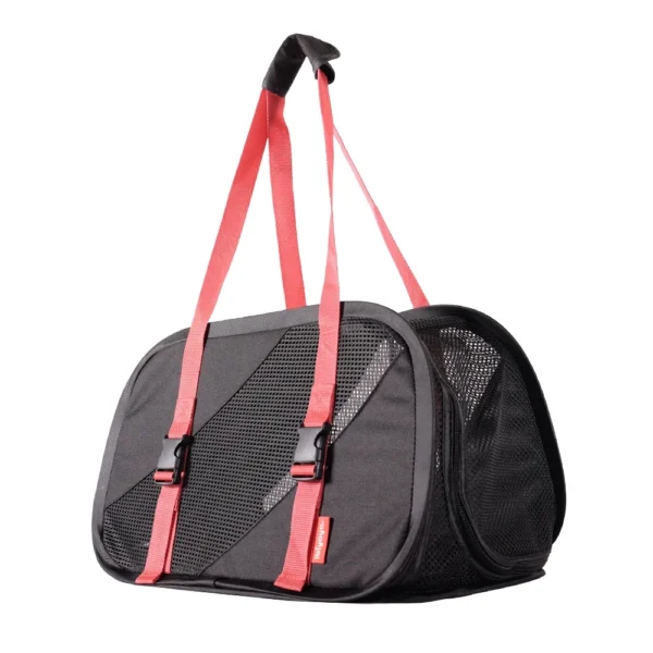 5bbb57859d149ff7592d885a9ced85a6.webp Foldable Pet Carrier Black Red
