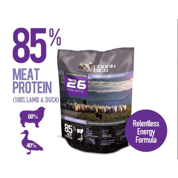 CHUNK BITS Dry Dog Food 4kg