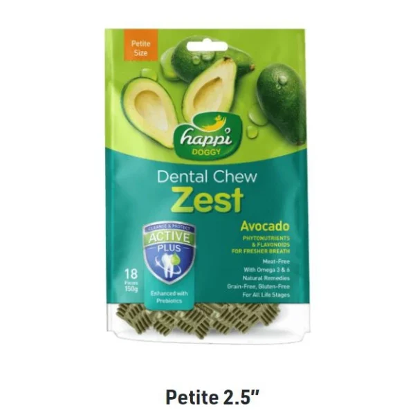 HAPPI DOGGY Dental Chew Zest 150g