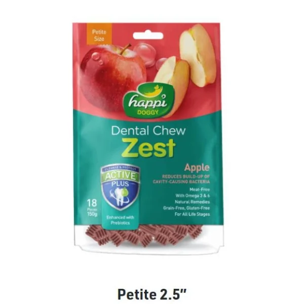 HAPPI DOGGY Dental Chew Zest 150g