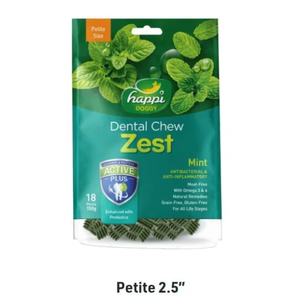 HAPPI DOGGY Dental Chew Zest 150g