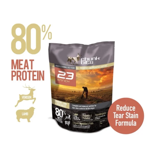 CHUNK BITS Dry Dog Food 4kg