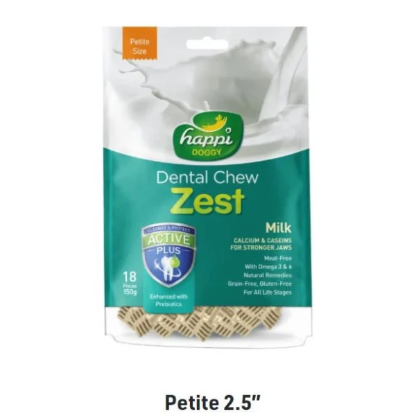 HAPPI DOGGY Dental Chew Zest 150g