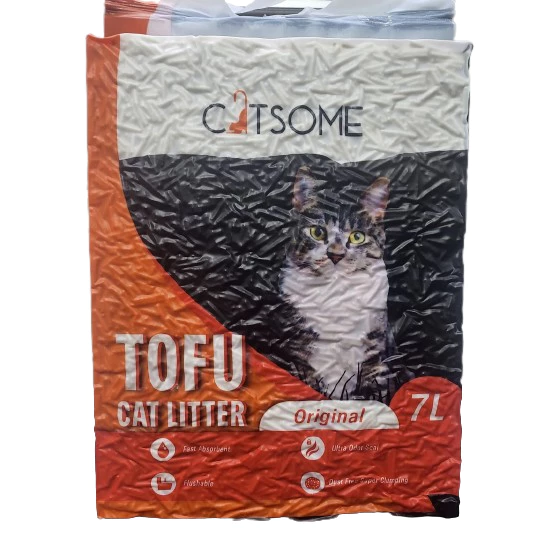 CATSOME Clumping Tofu Cat Litter 7L