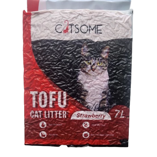 CATSOME Clumping Tofu Cat Litter 7L