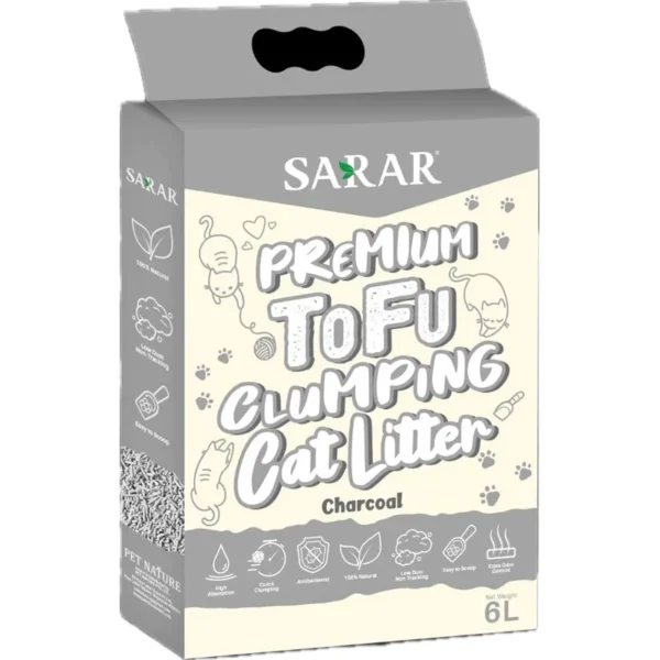 my-11134207-7ras9-m2by382o3cpr38.webp SARAR Clumping Tofu Cat Litter 6L/2kg
