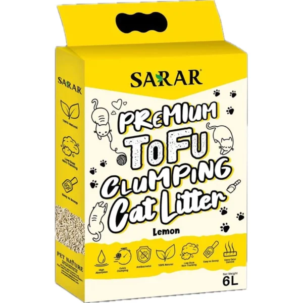 my-11134207-7rasc-m2by3eqybq5bb6.webp SARAR Clumping Tofu Cat Litter 6L/2kg