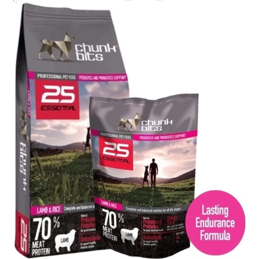 CHUNK BITS Dry Dog Food 13kg