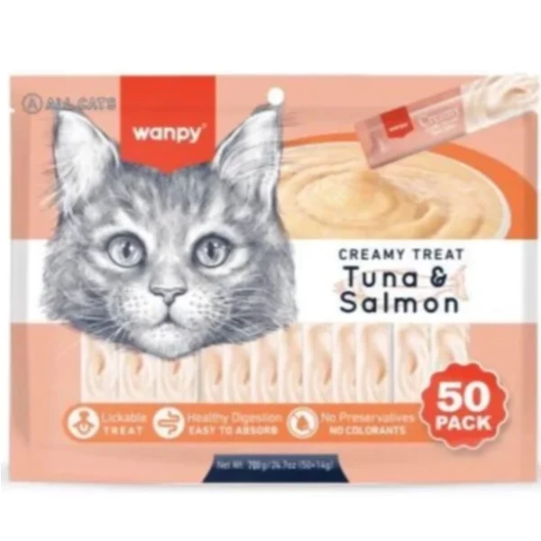 my-11134207-820lh-mpdv1hmn318r1b.webp WANPY Creamy Lickable Cat Treats 700g
