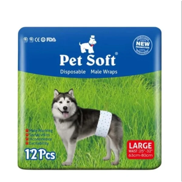 my-11134207-820li-mogfq9cg09ho33.webp PET SOFT Male Wrap Dog Diapers